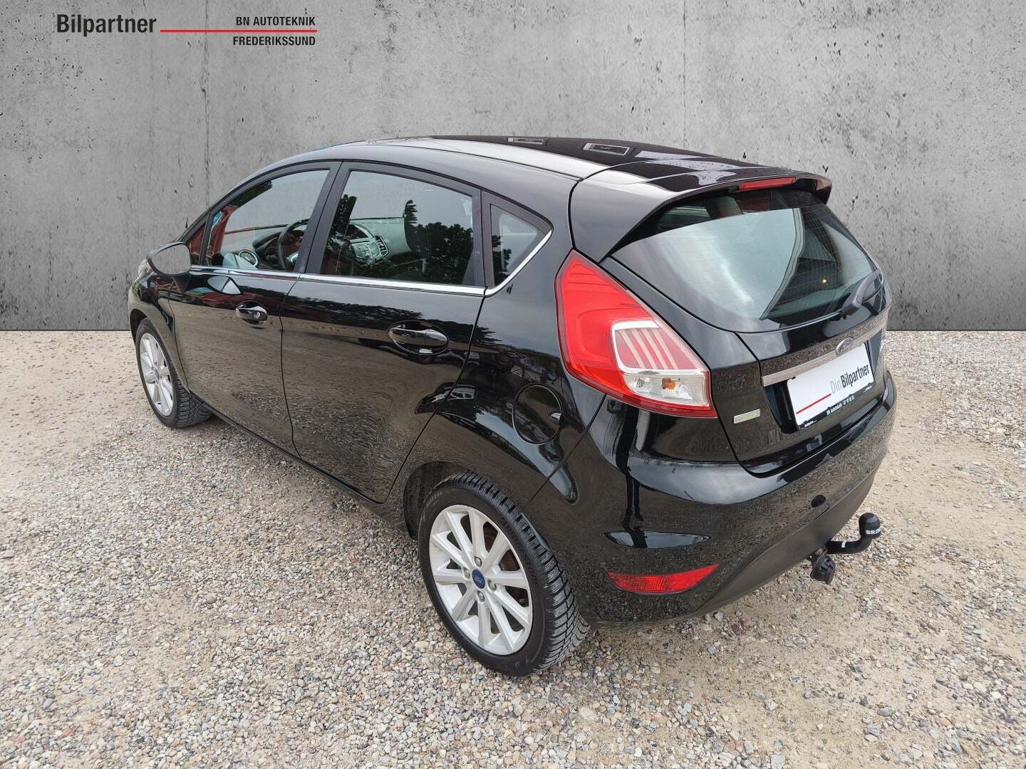 Sort Ford Fiesta fra 2016