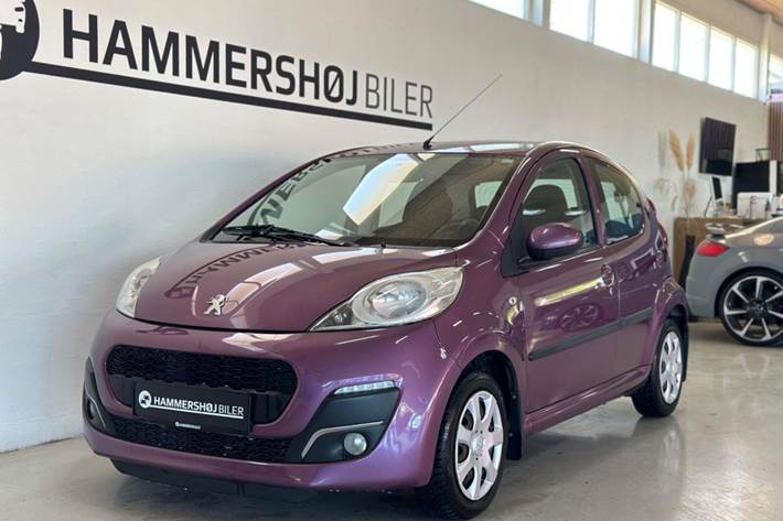 Lilla Peugeot 107 fra 2013