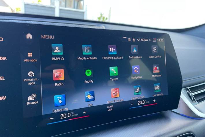 Hvid BMW iX1 fra 2023