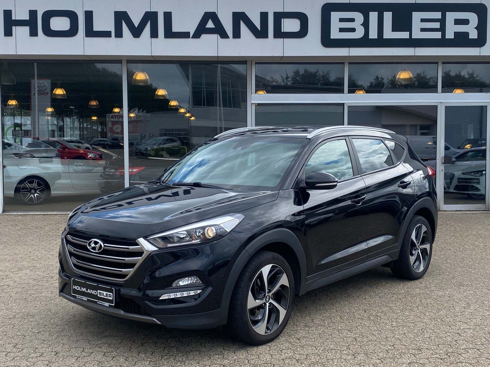 Sort Hyundai Tucson fra 2016