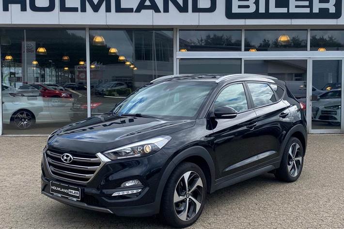 Sort Hyundai Tucson fra 2016