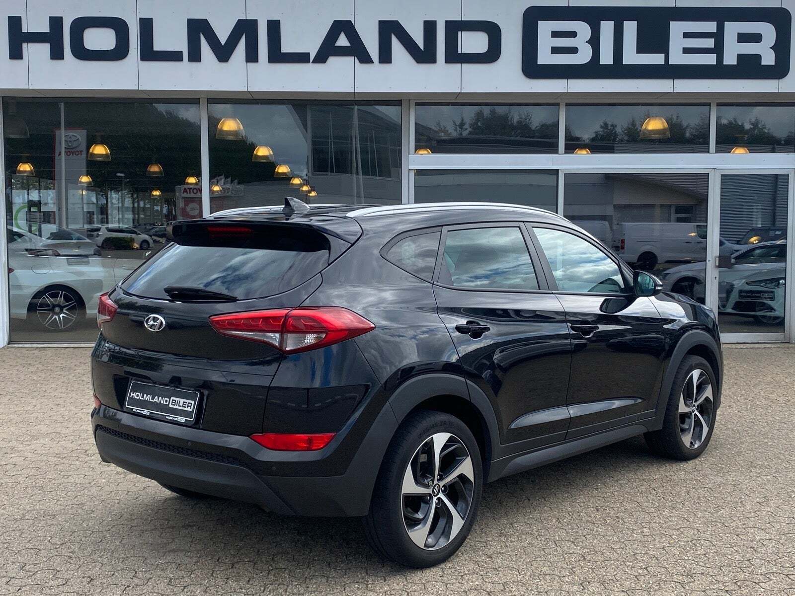 Sort Hyundai Tucson fra 2016