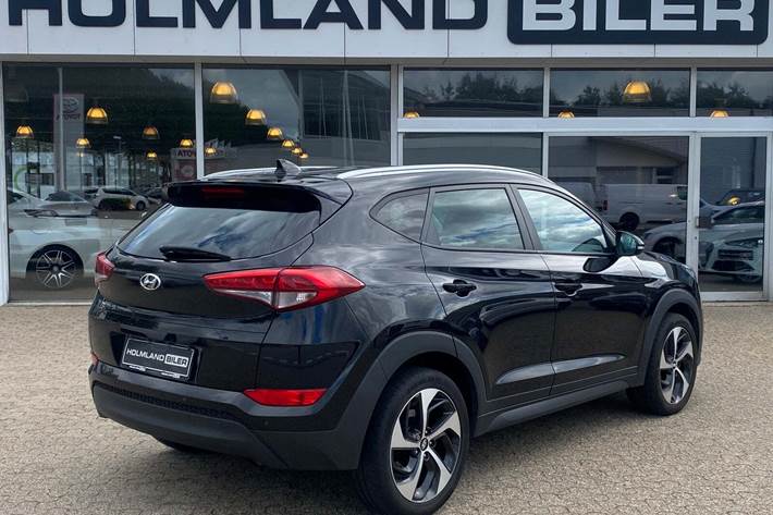 Sort Hyundai Tucson fra 2016