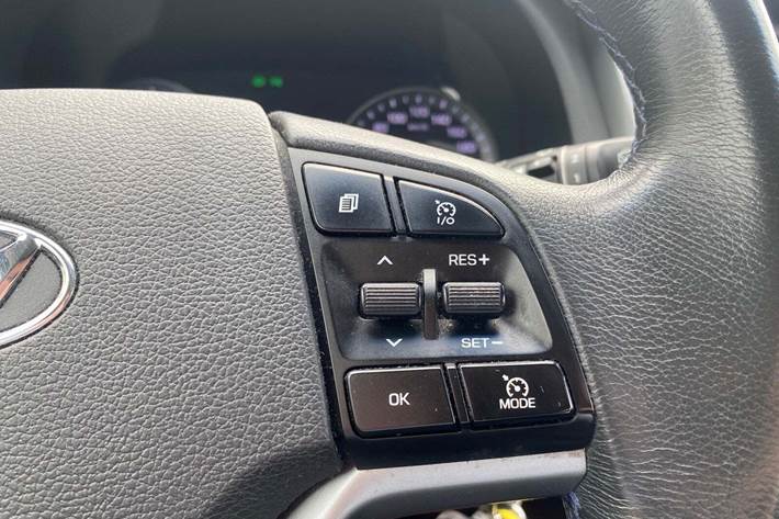 Sort Hyundai Tucson fra 2016