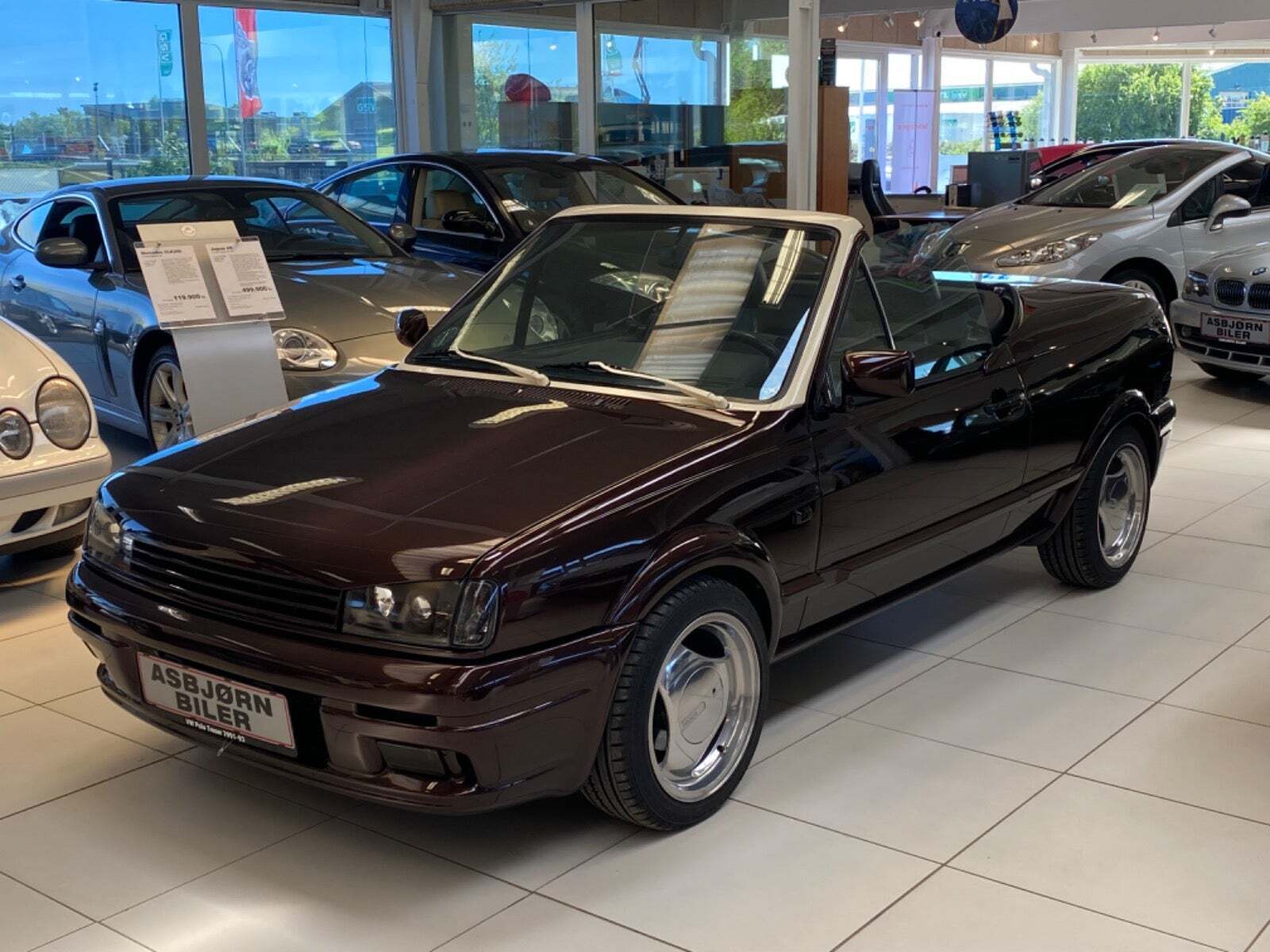 Brun VW Polo fra 1993