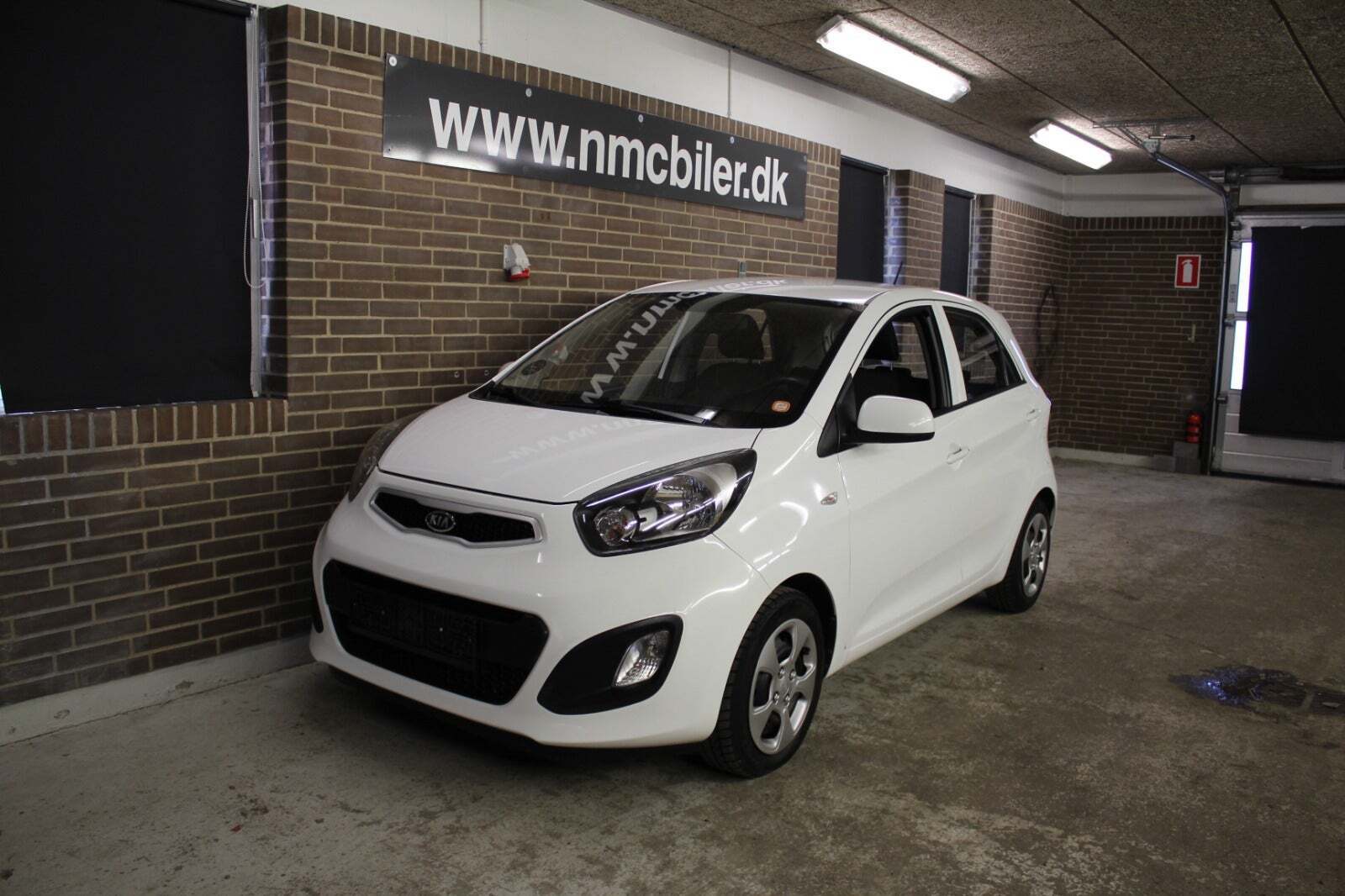 Hvid Kia Picanto fra 2012