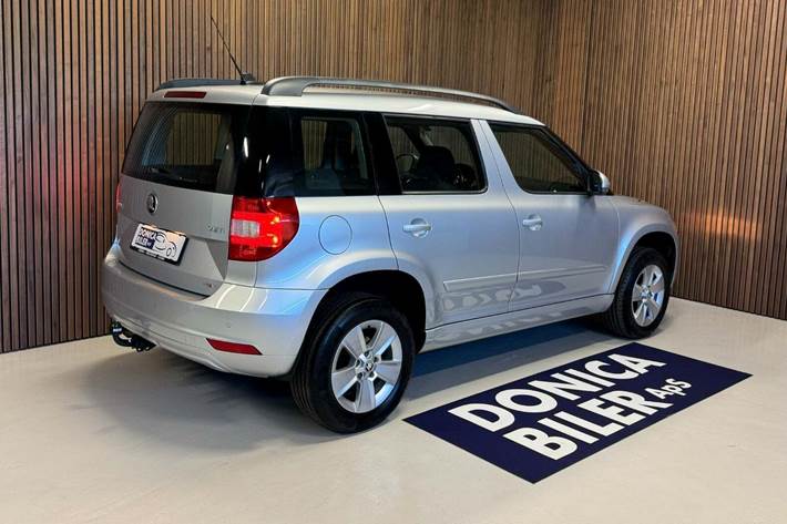 Sølv Skoda Yeti fra 2014
