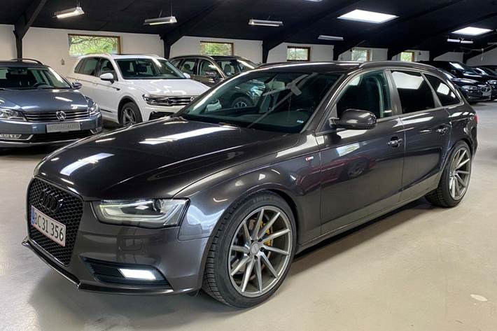 Sort Audi A4 fra 2012