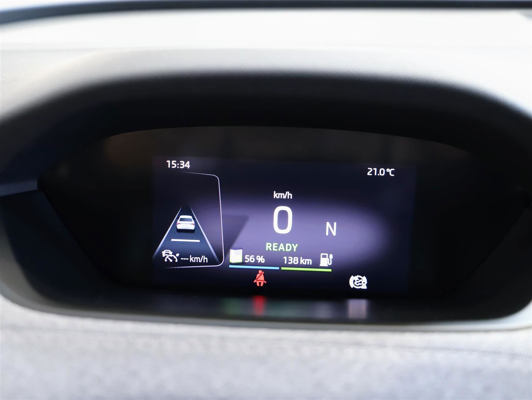 Hvid Skoda Enyaq iV fra 2022