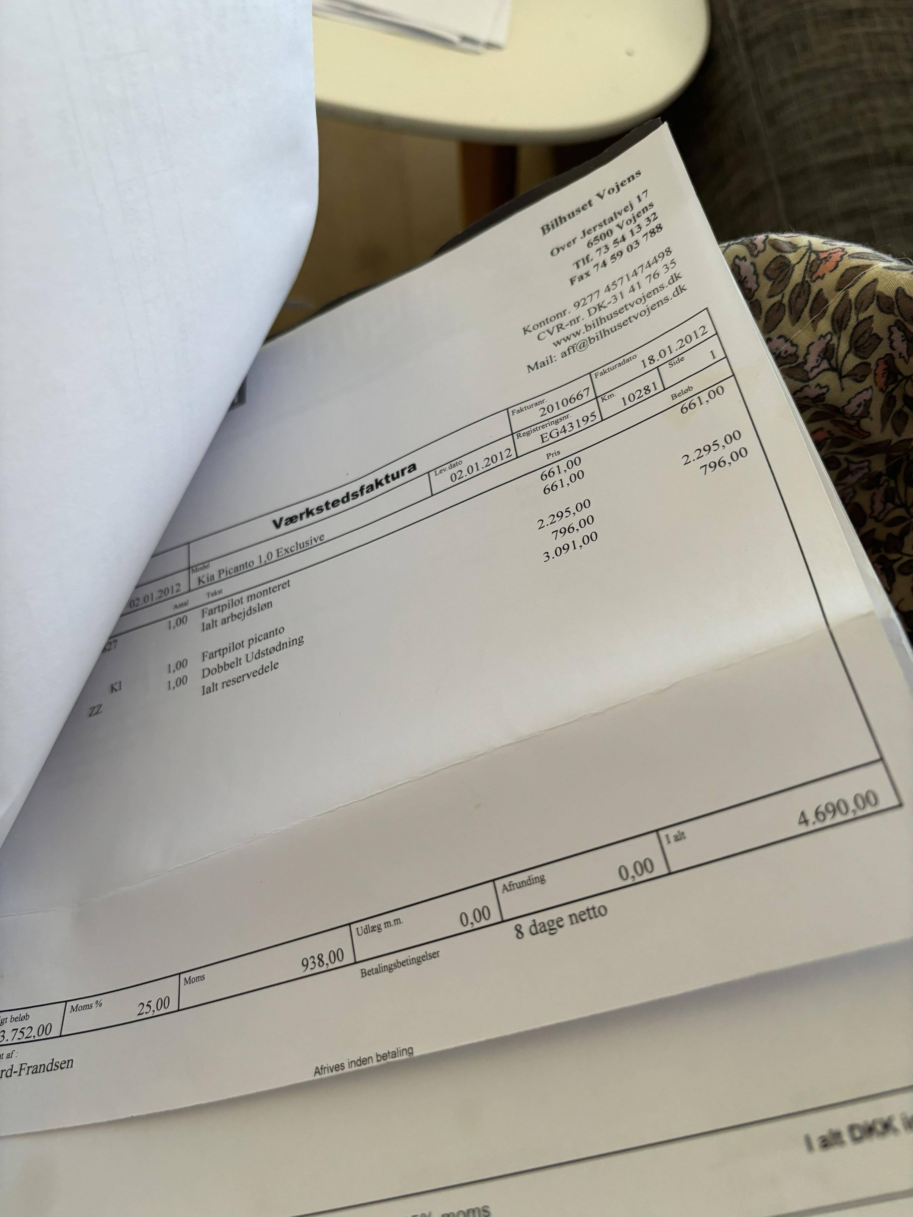 undefined Kia Picanto 1.0 fra 2011