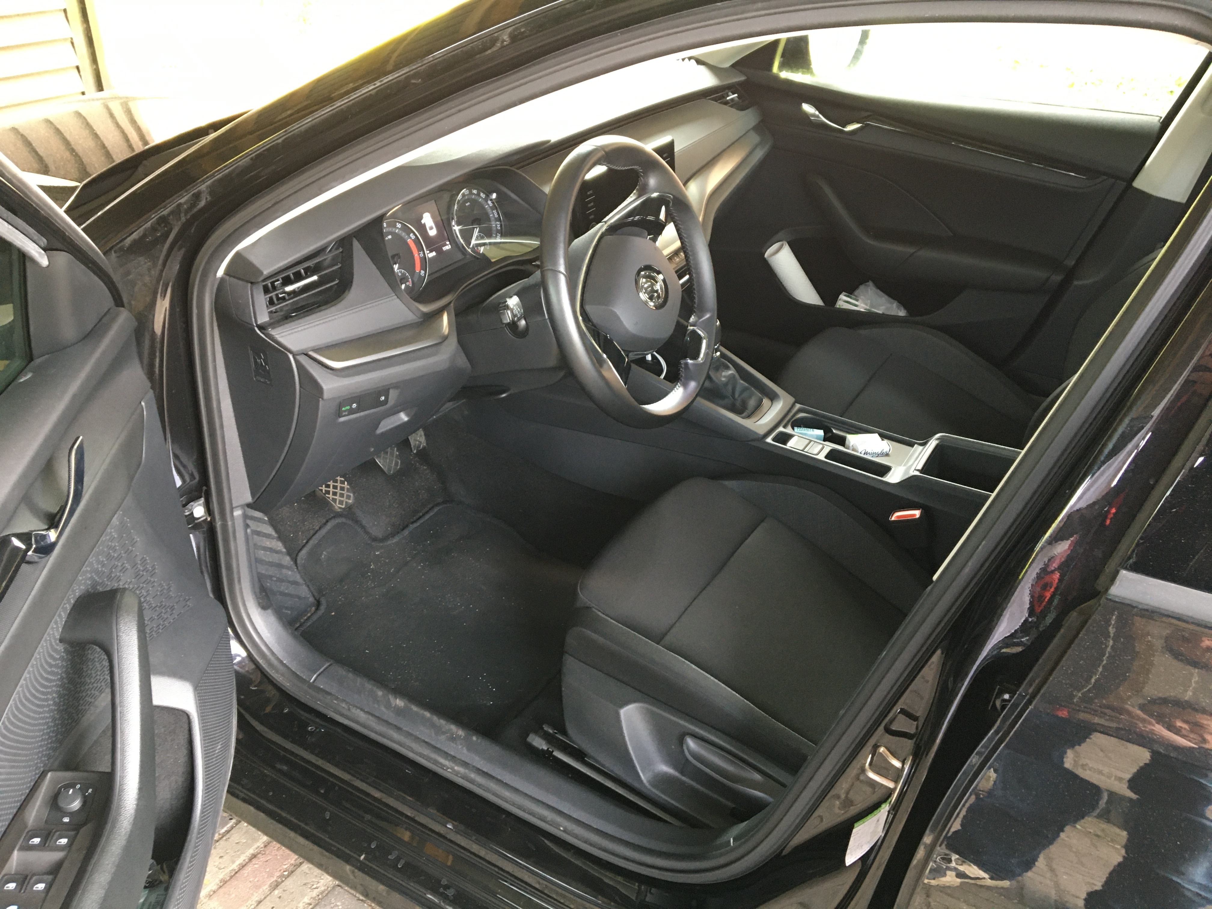 Sort Skoda Octavia fra 2021