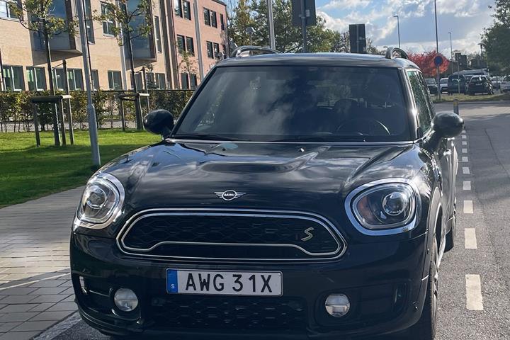 Sort Mini Countryman Cooper SE fra 2019