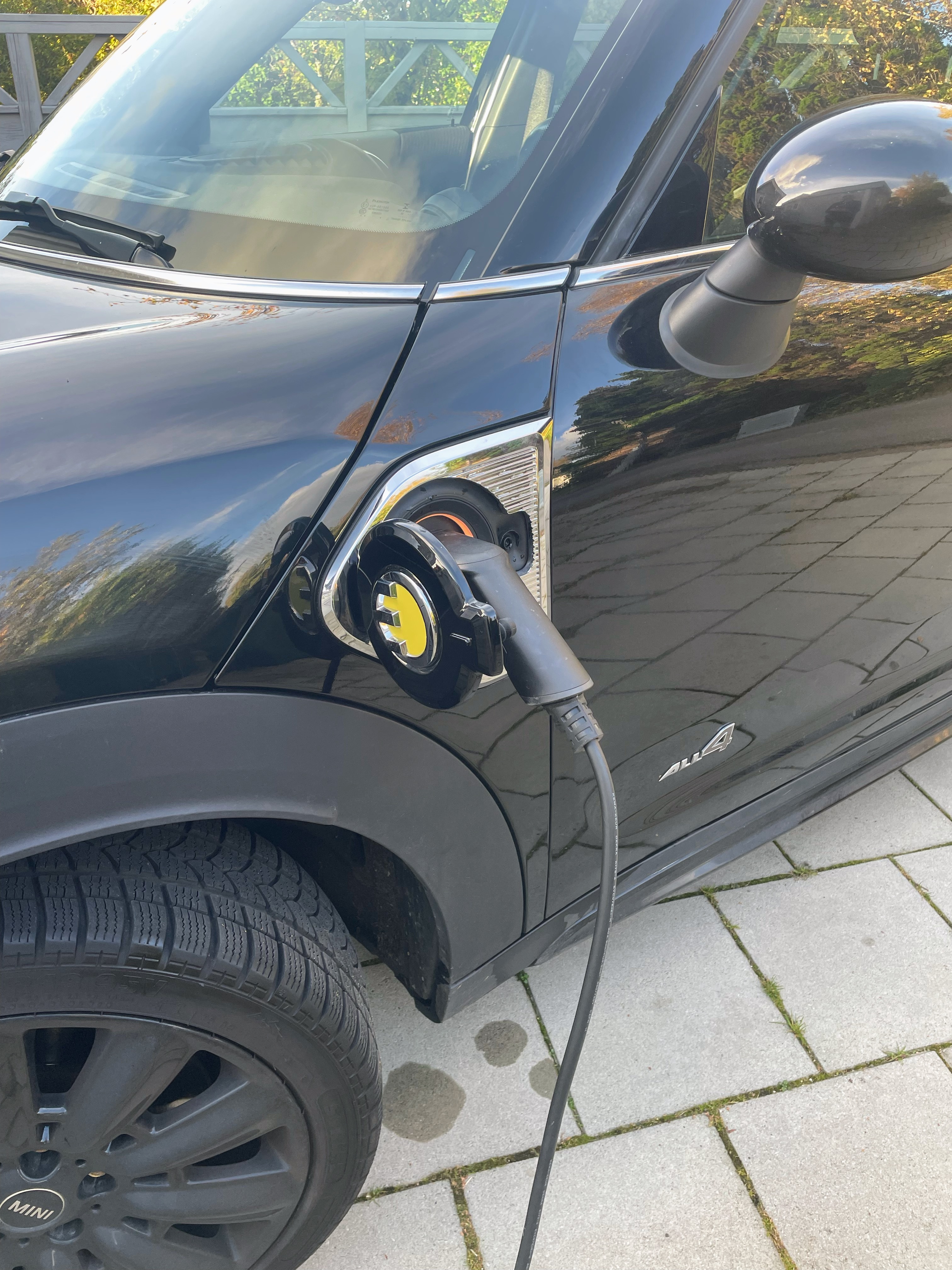 Sort Mini Countryman Cooper SE fra 2019