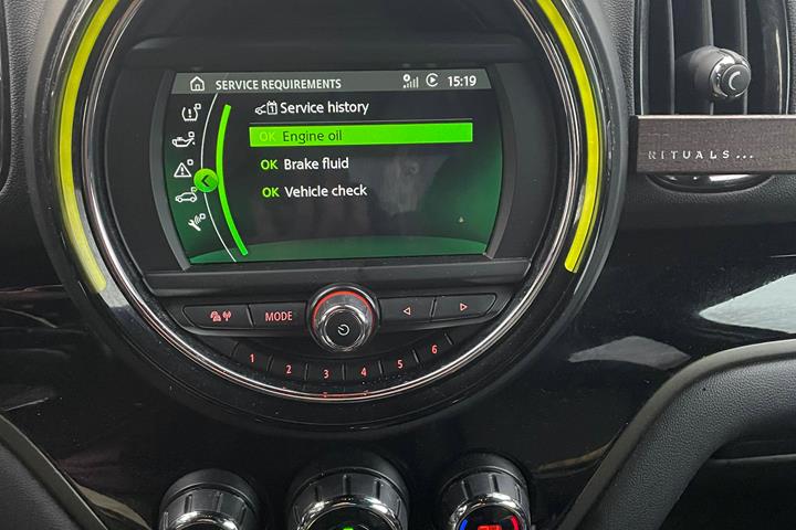 Sort Mini Countryman Cooper SE fra 2019