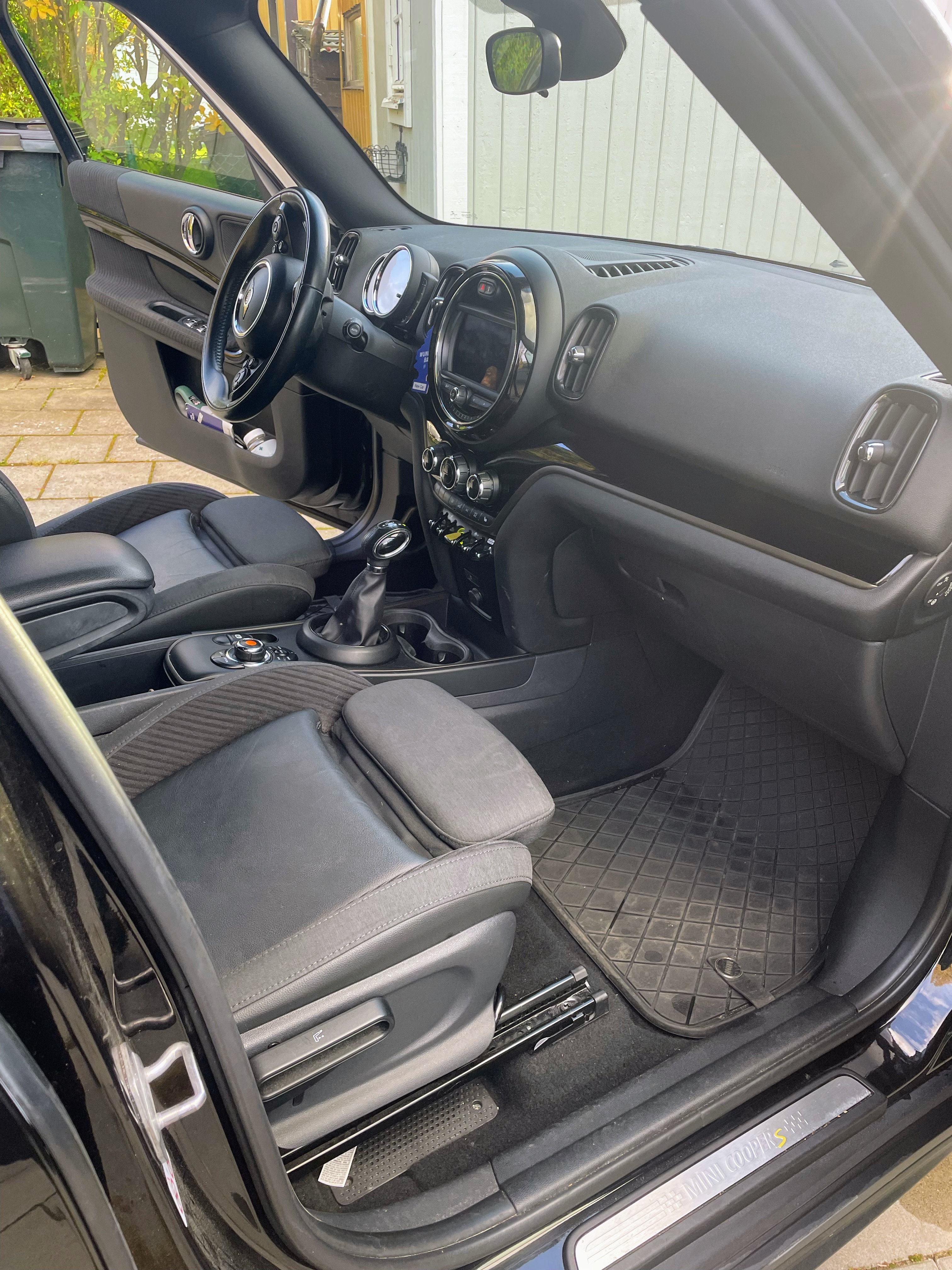 Sort Mini Countryman Cooper SE fra 2019