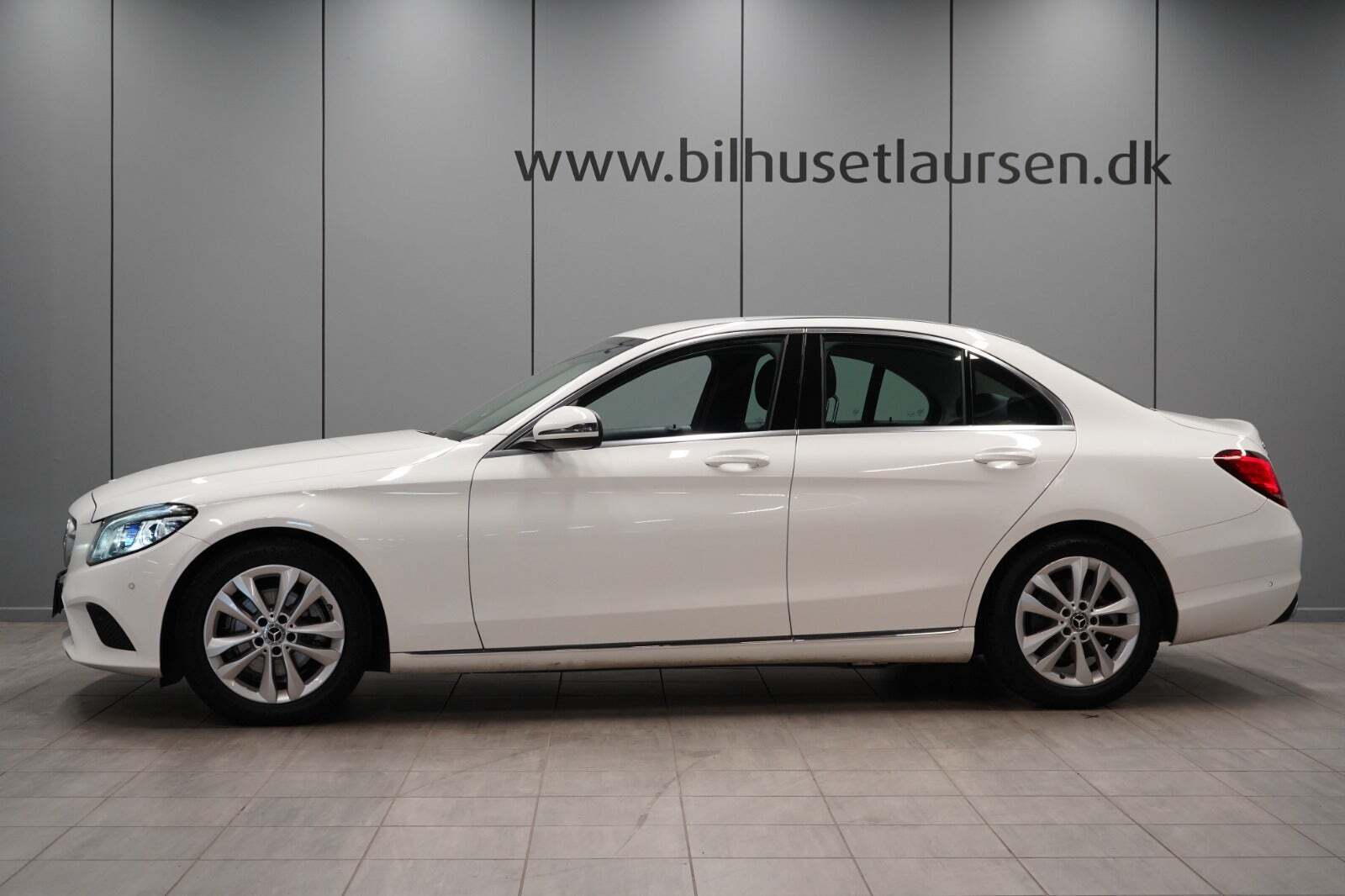Hvid Mercedes C220 d fra 2019
