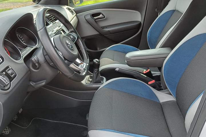 Hvid VW Polo fra 2016