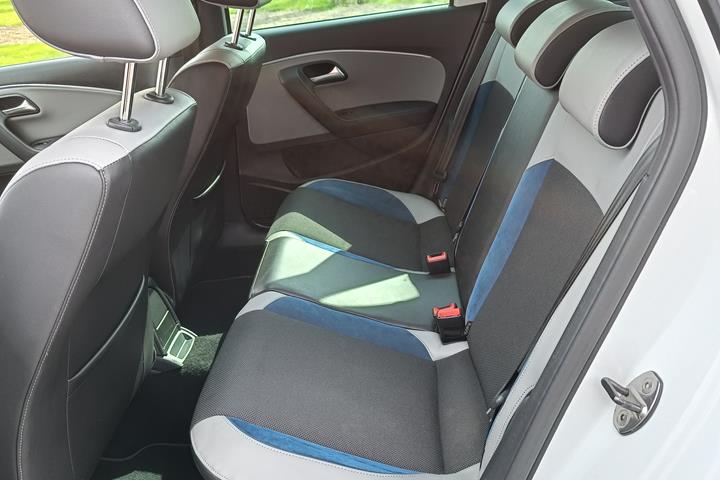Hvid VW Polo fra 2016