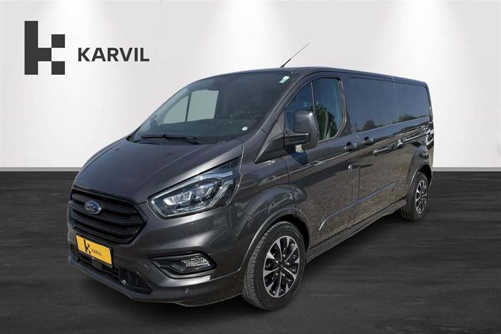 Grå Ford Transit Custom 320L fra 2020