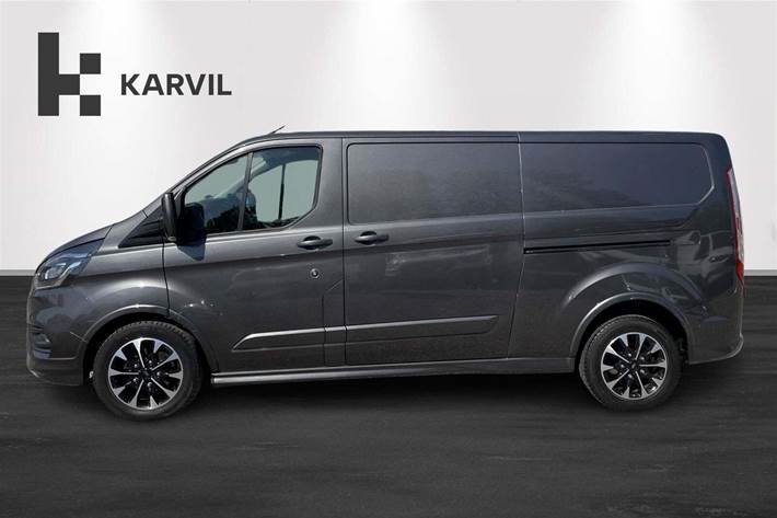 Grå Ford Transit Custom 320L fra 2020
