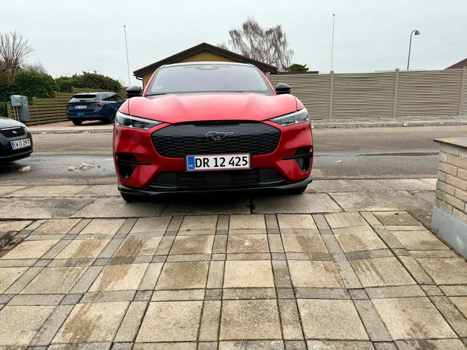 Grøn Ford Mustang Mach-E fra 2022