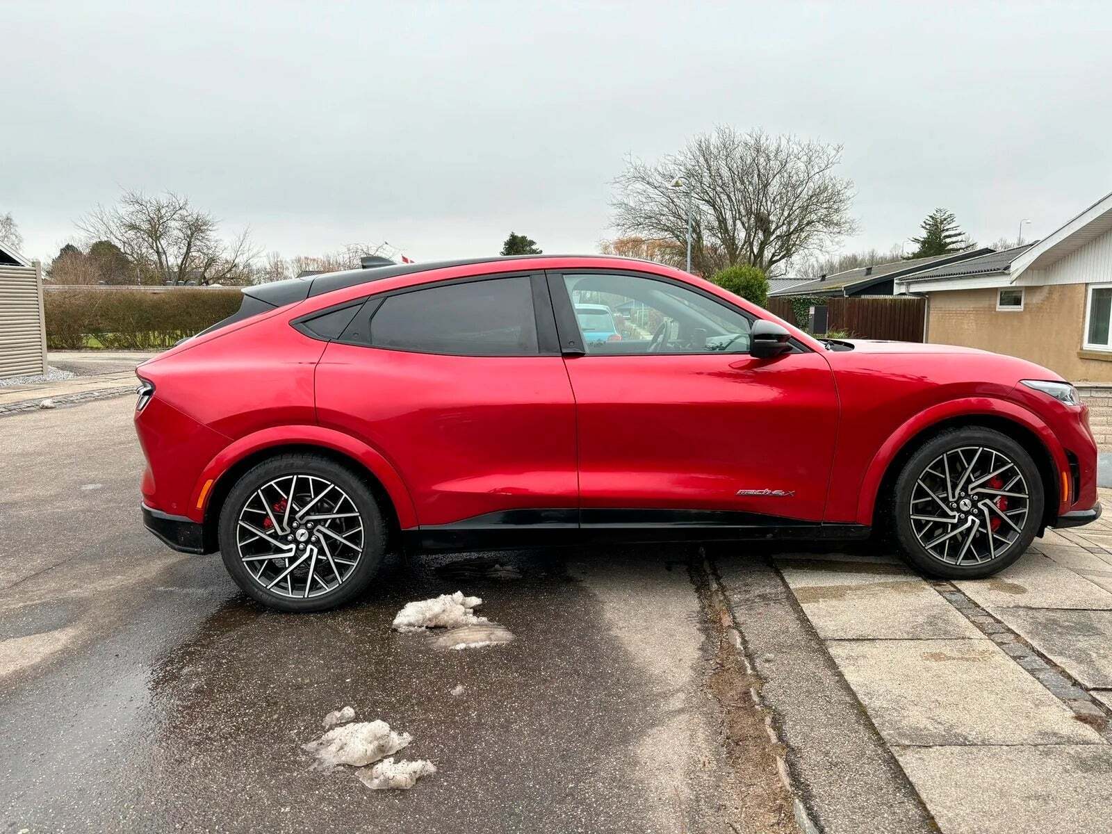 Grøn Ford Mustang Mach-E fra 2022