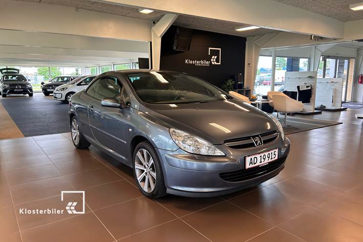 Blå Peugeot 307 fra 2006