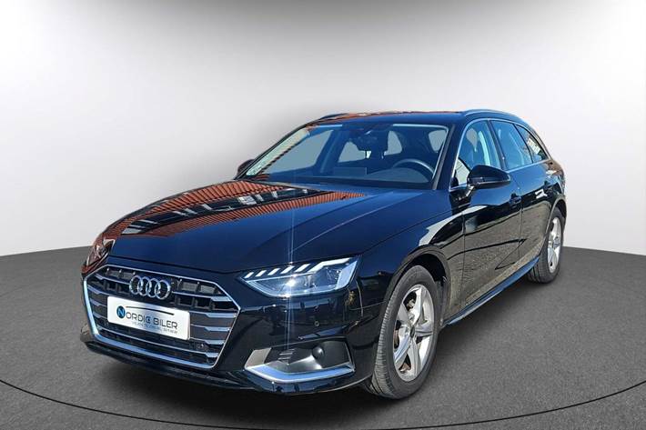 Sort Audi A4 fra 2024