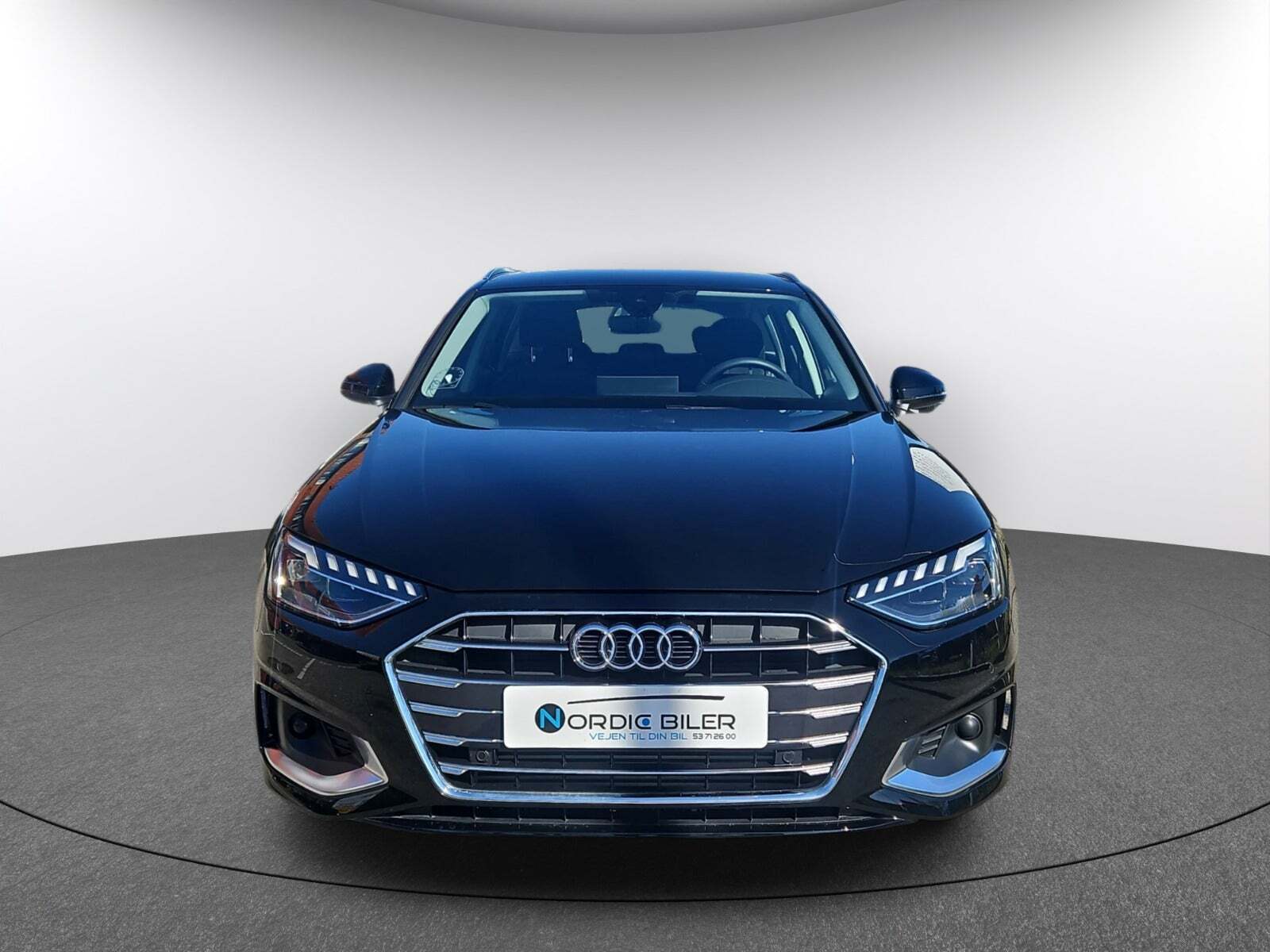 Sort Audi A4 fra 2024