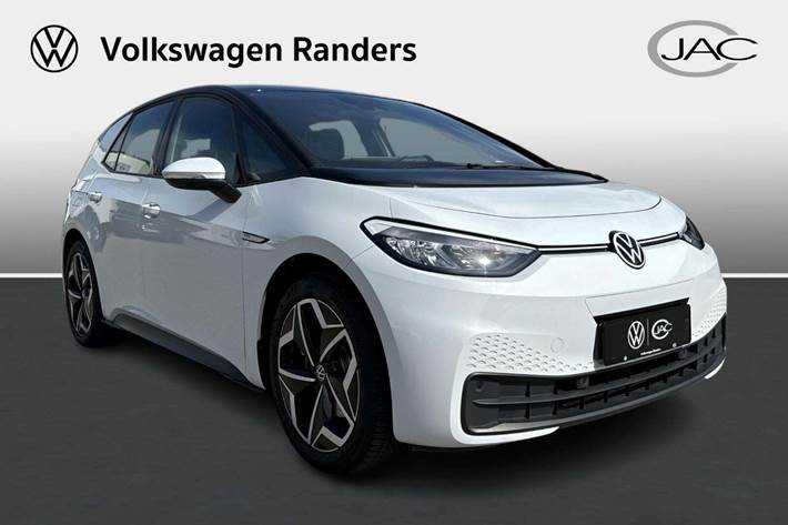Hvid VW ID.3 fra 2021