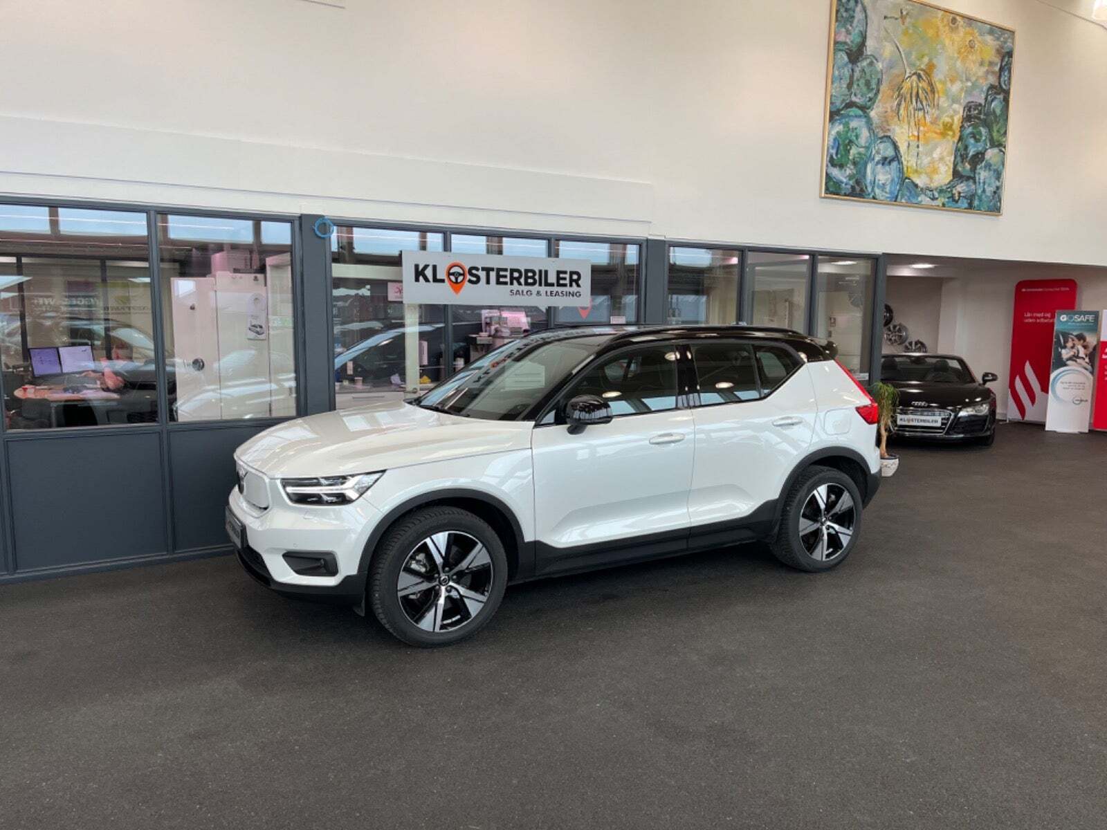 Hvid Volvo XC40 fra 2022