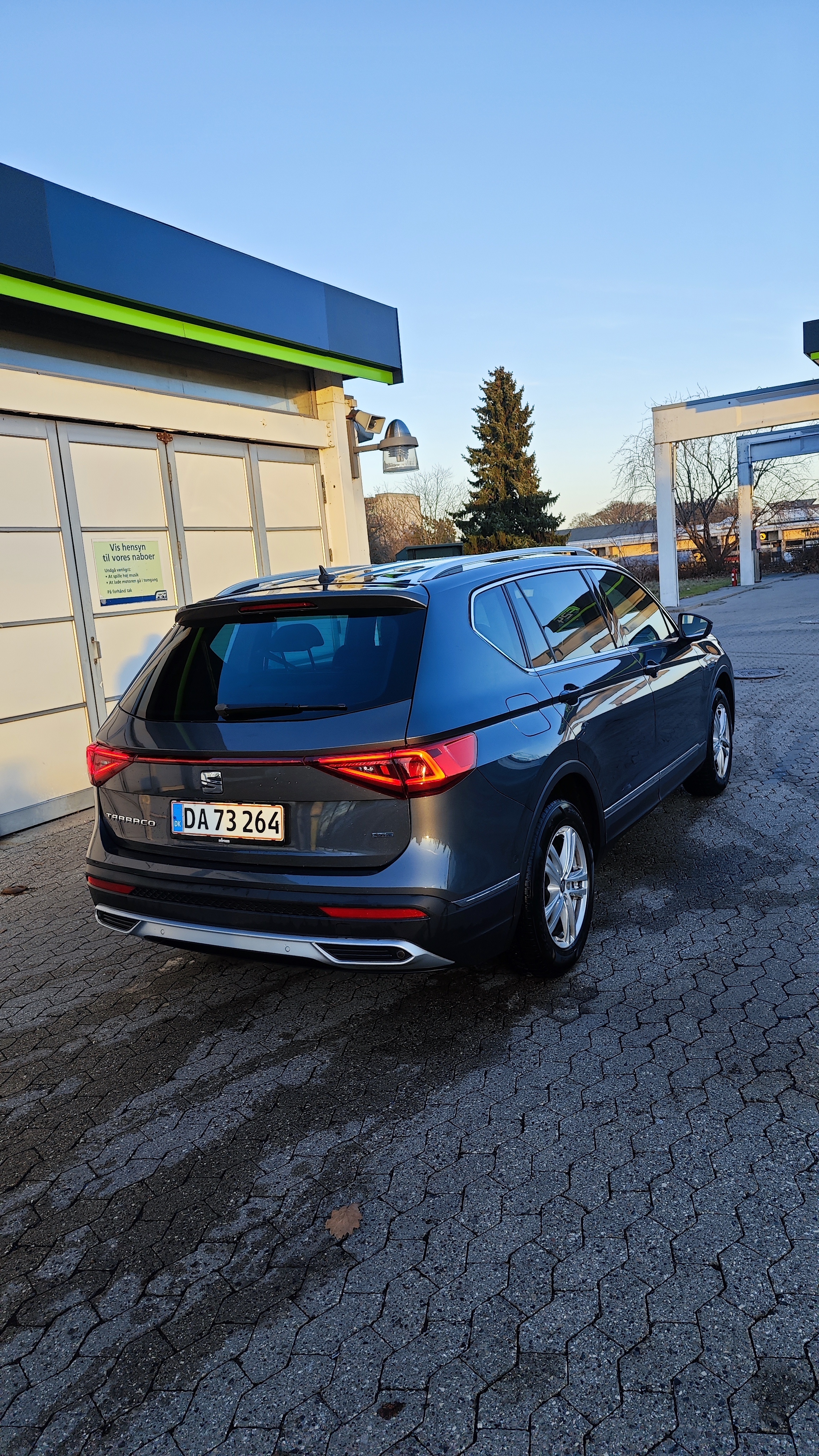 Grå Seat Tarraco fra 2019