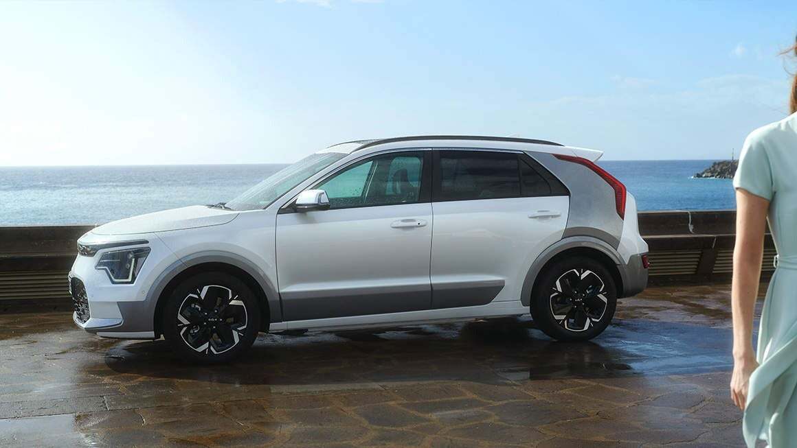 Hvid Kia Niro fra 2024