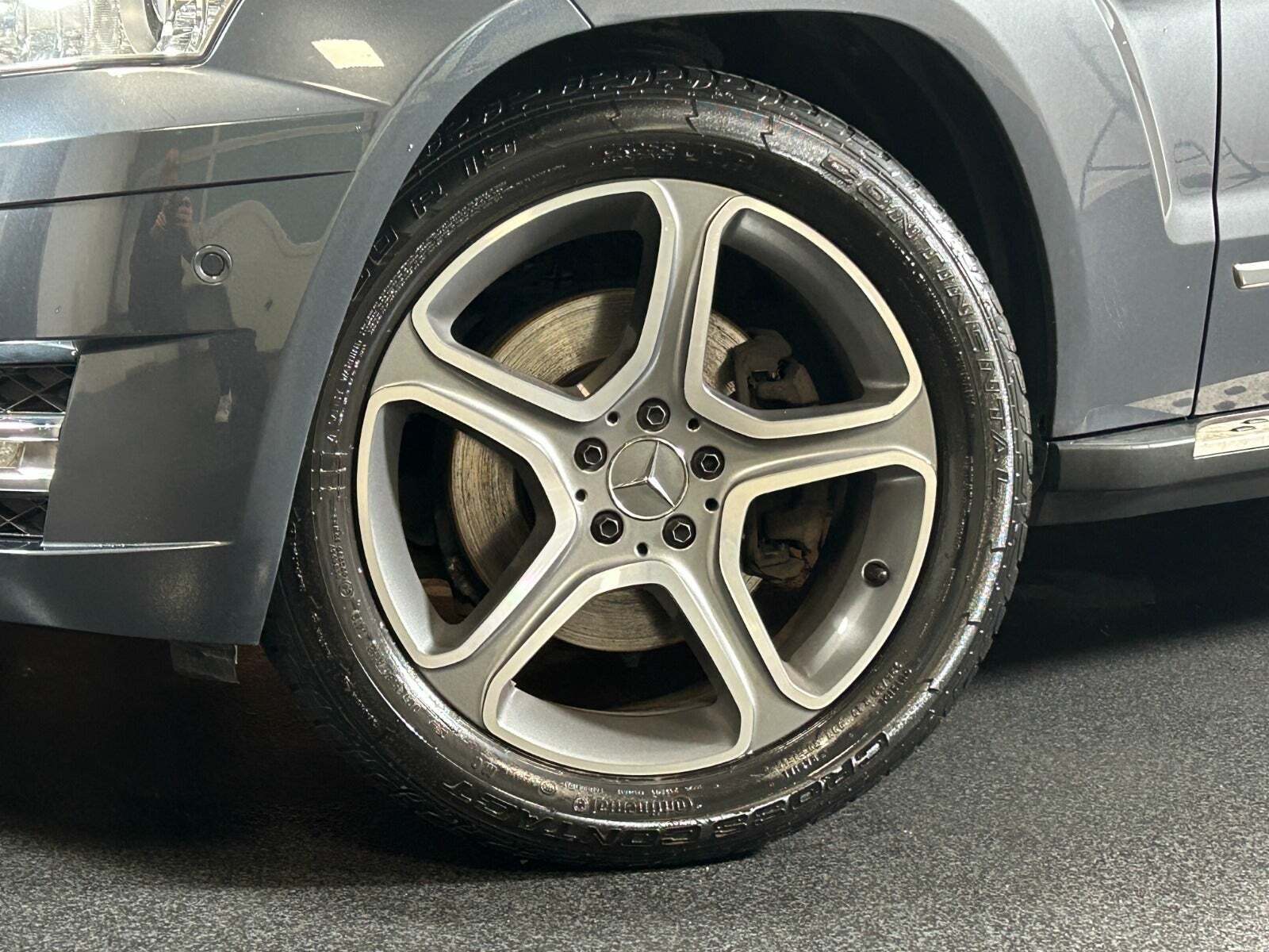 Sort Mercedes GLK350 fra 2010