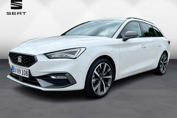 Hvid Seat Leon fra 2023