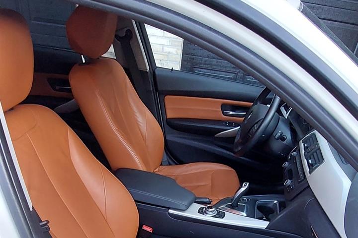 Hvid BMW 3-Serie fra 2015