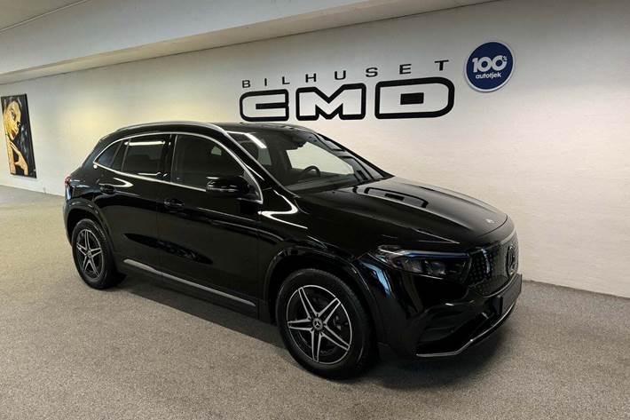 Sort Mercedes EQA250+ fra 2024