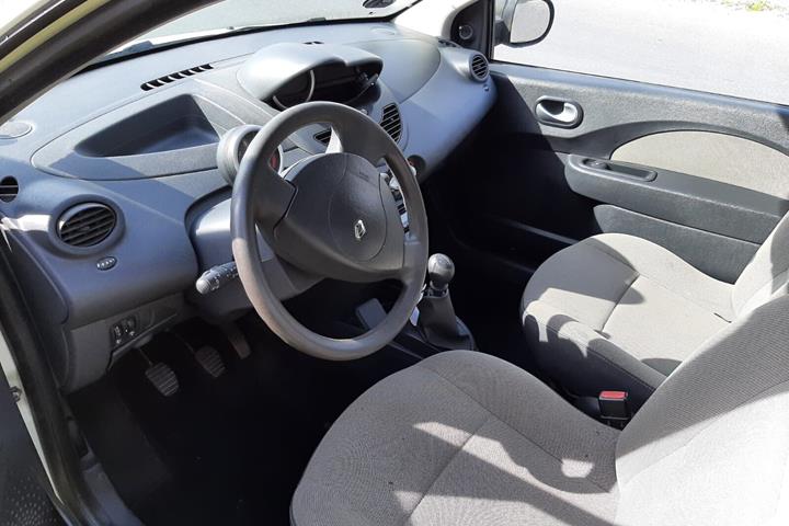 Hvid Renault Twingo fra 2010