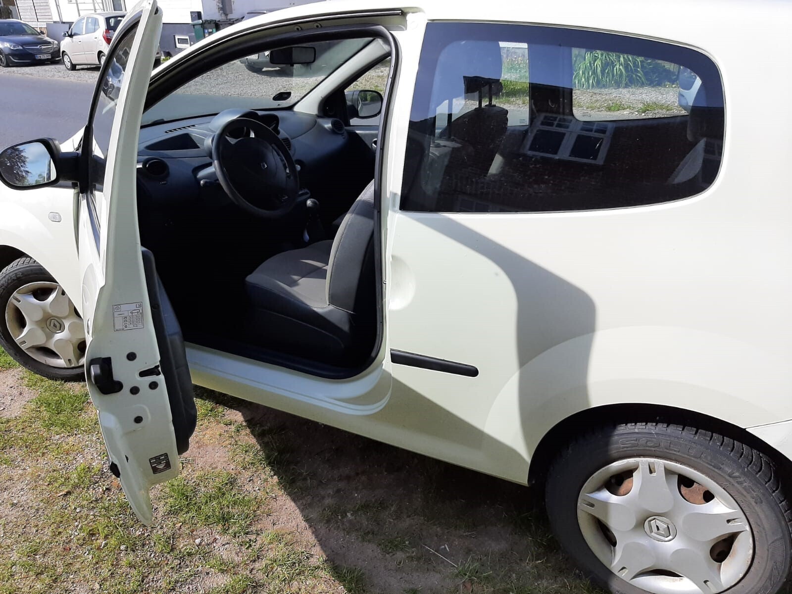 Hvid Renault Twingo fra 2010