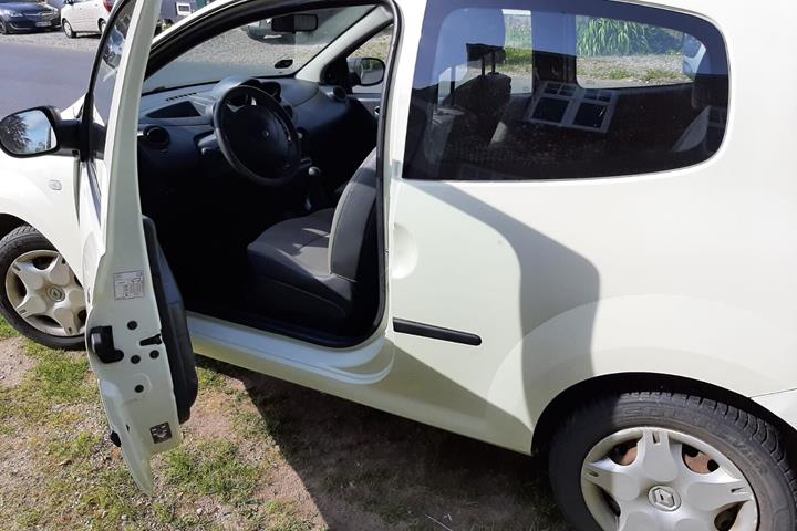 Hvid Renault Twingo fra 2010