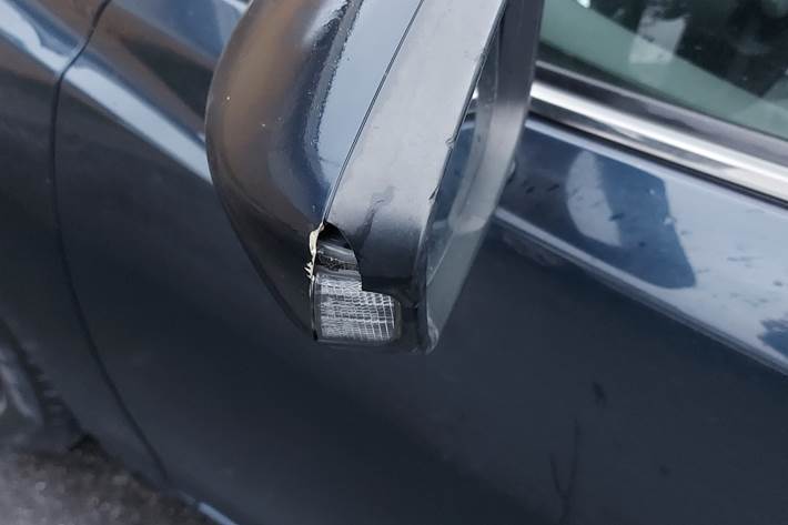 Blå Mazda 6 fra 2015