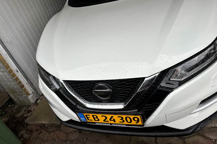 Hvid Nissan Qashqai fra 2019