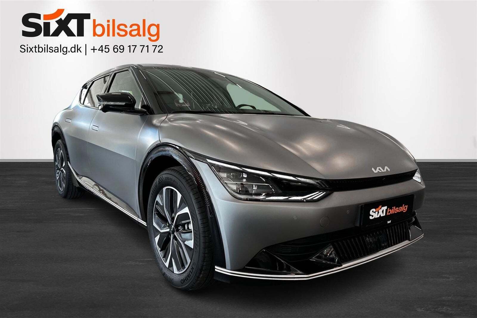 Grå Kia EV6 fra 2024