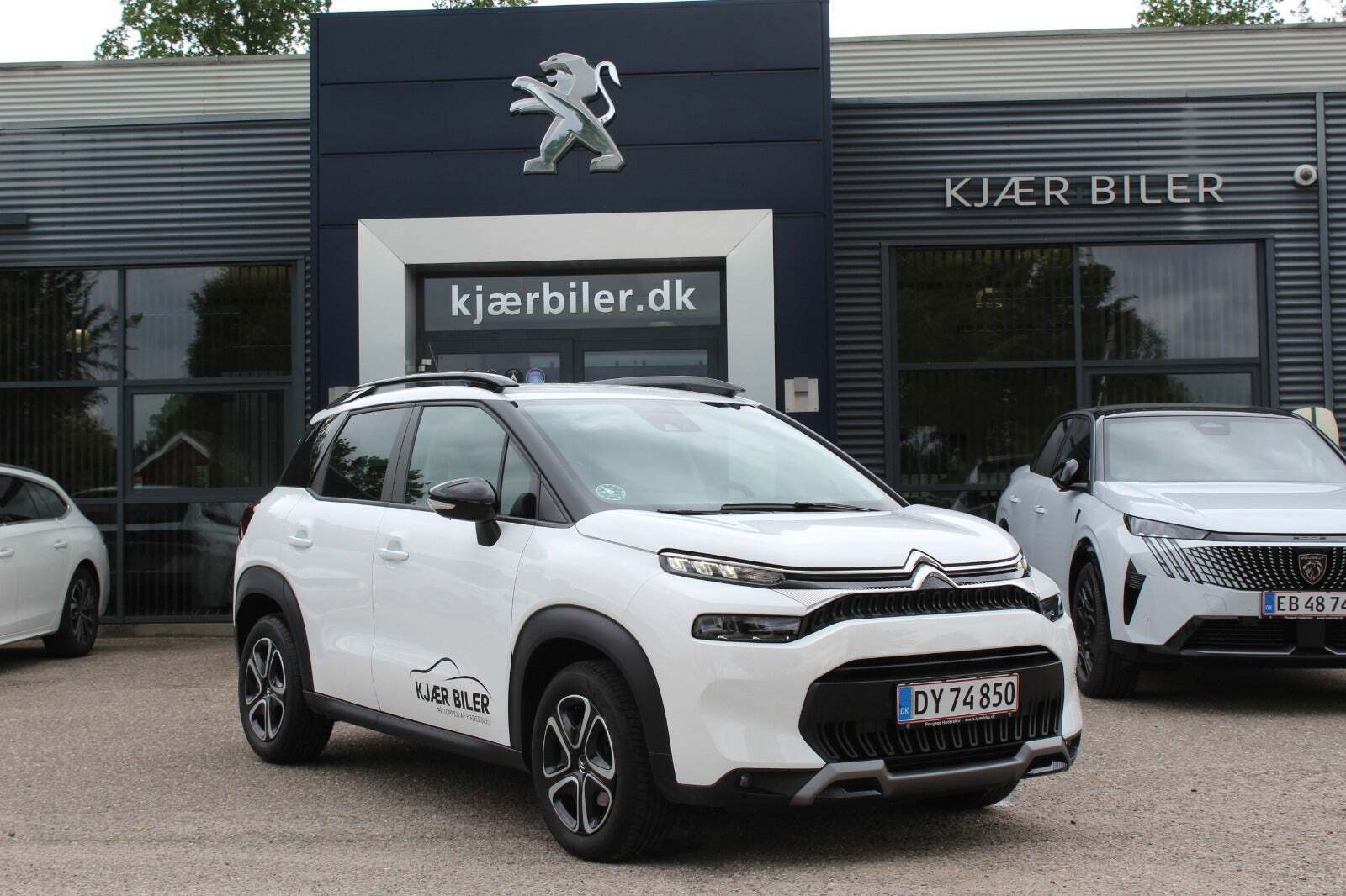 Hvid Citroën C3 Aircross fra 2024 set udefra