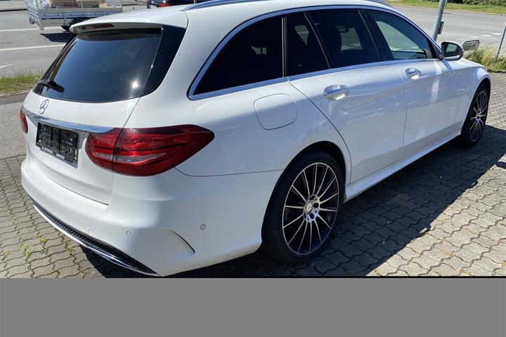 Hvid Mercedes C220 d fra 2015