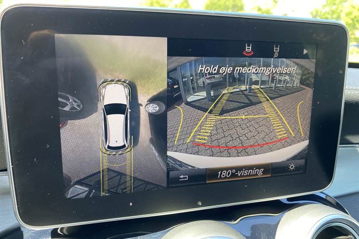 Hvid Mercedes C220 d fra 2015