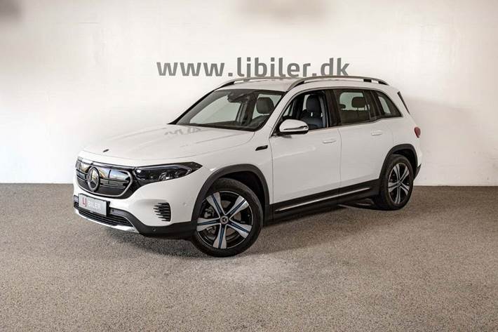 Hvid Mercedes EQB300 fra 2022