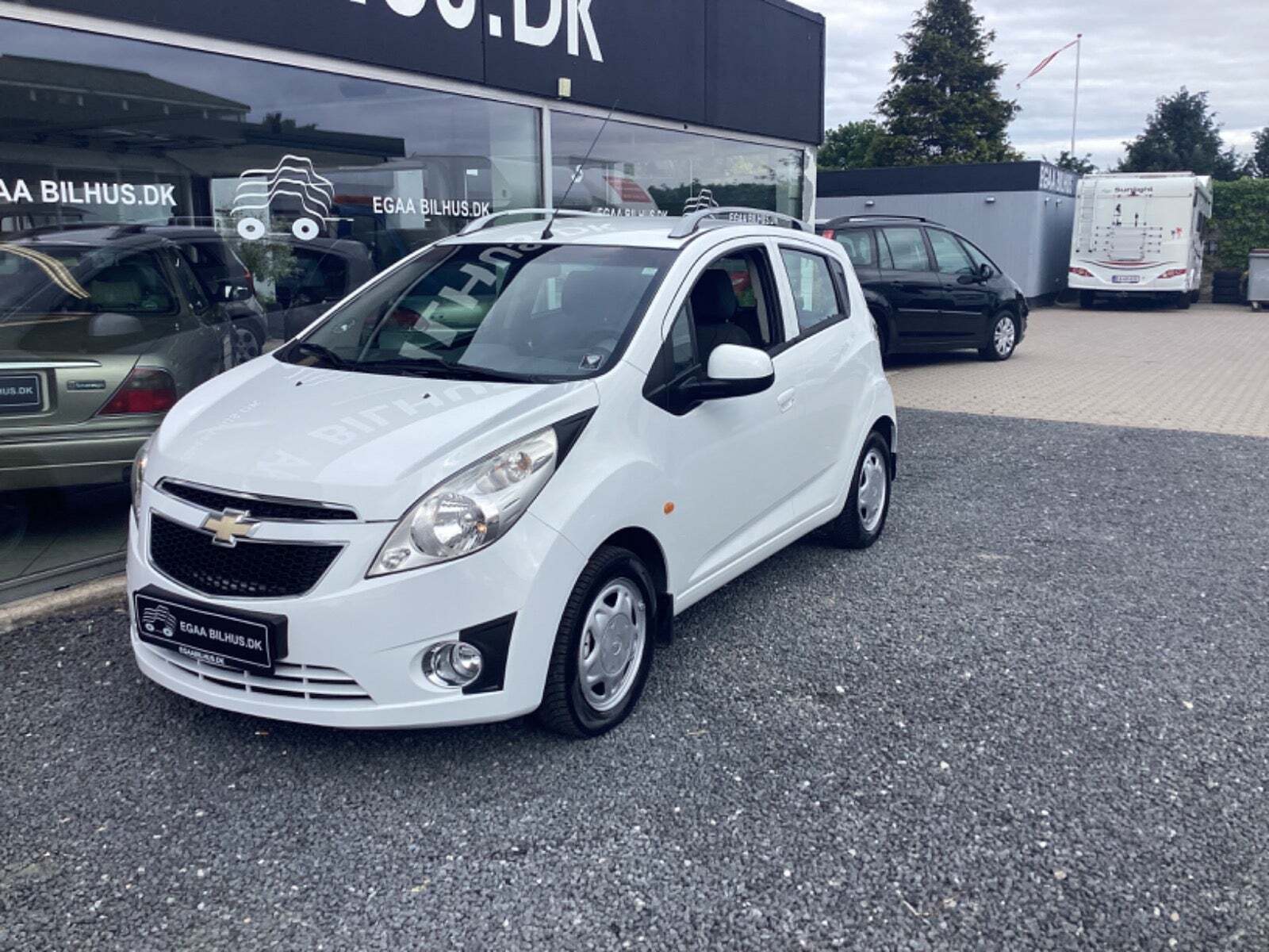 Hvid Chevrolet Spark fra 2011