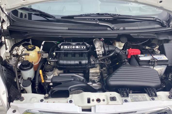 Hvid Chevrolet Spark fra 2011