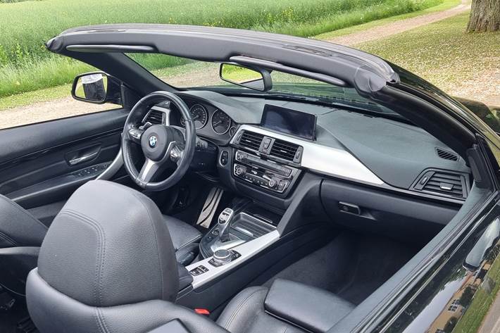Sort BMW 4-serie fra 2014